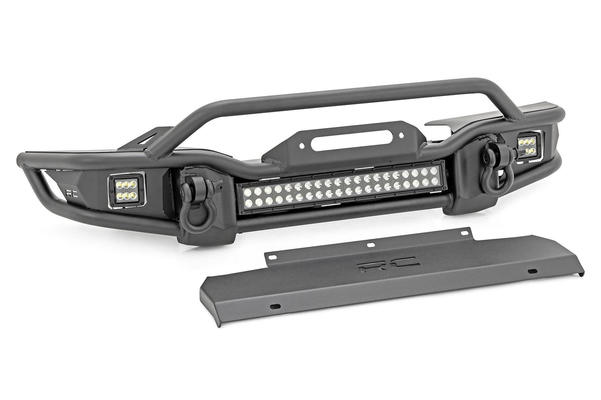 Front Winch Bumper | Tubular | Skid Plate | Jeep Gladiator JT/Wrangler JK & JL/Wrangler Unlimited  | 10647