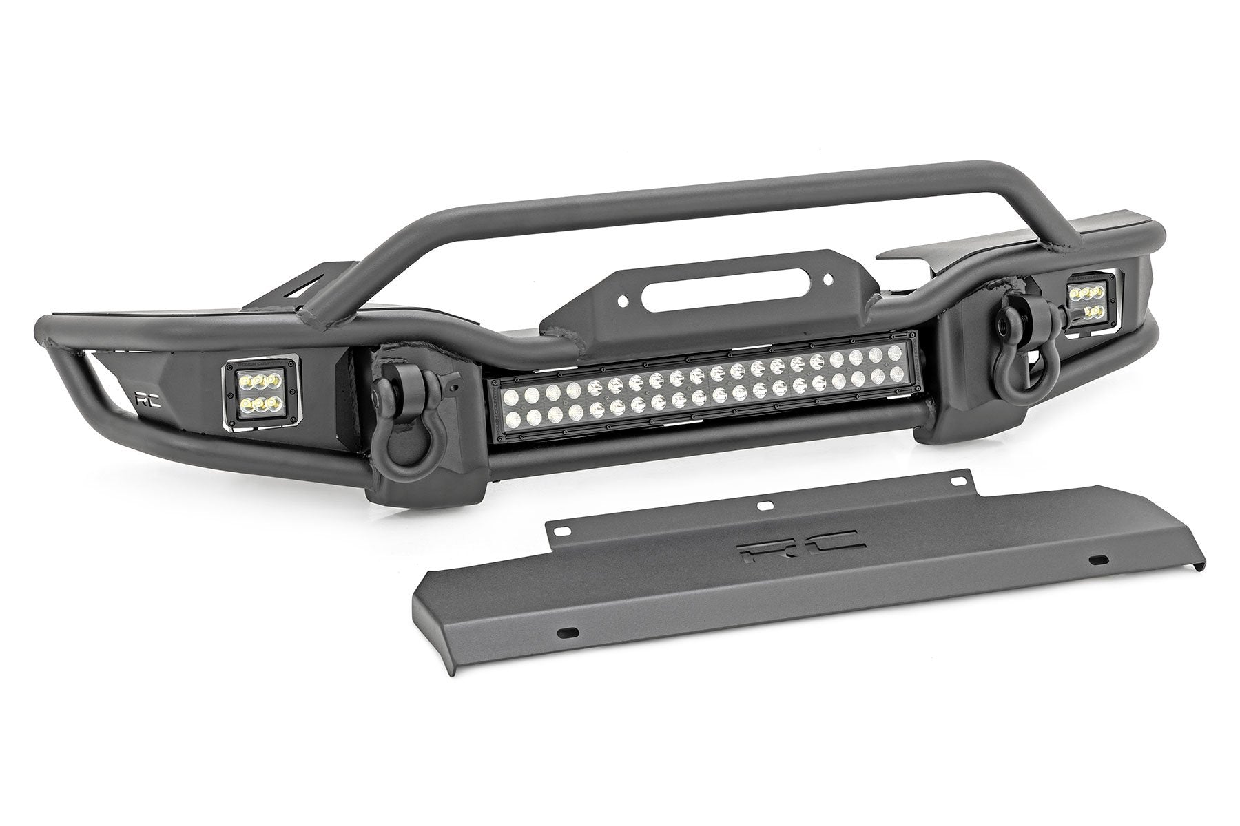 Front Winch Bumper | Tubular | Skid Plate | Jeep Gladiator JT/Wrangler JK & JL/Wrangler Unlimited  | 10647