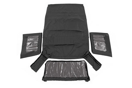 Soft Top | Replacement | Black | 4 Door | Jeep Wrangler Unlimited (10-18) | RC85570.35