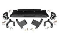 Winch Mount Plate | Factory Bmpr | D-Rings | Jeep Wrangler JK/Wrangler Unlimited (07-18) | 1173