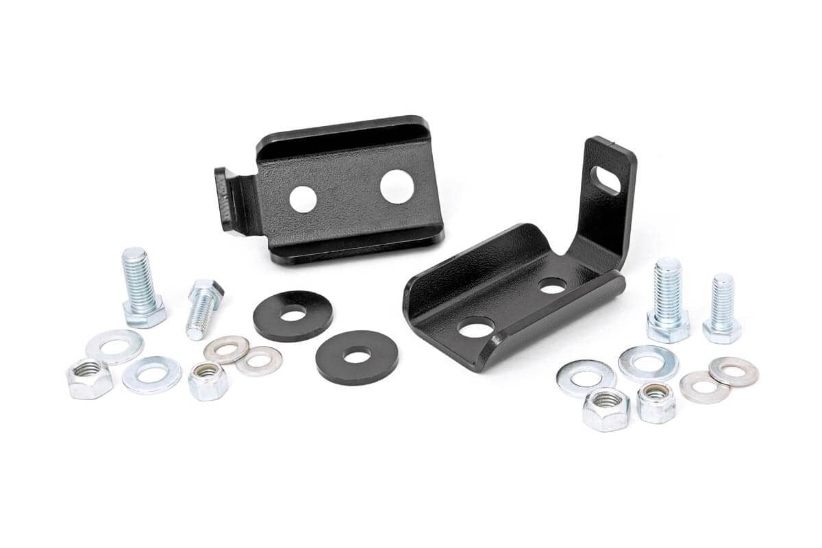 Shock Relocation Brackets | Front | Jeep Wrangler JK/Wrangler Unlimited (07-18) | 1020
