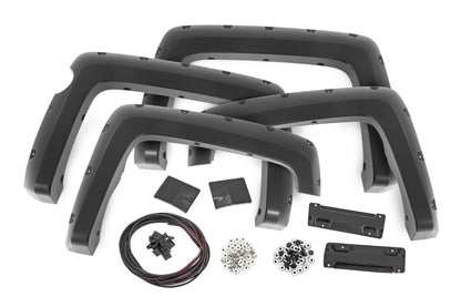 Pocket Fender Flares | 5'9" Bed | GXG Tungsten | Chevy Silverado 1500 (14-18 & Classic) | F-C11413A-GXG