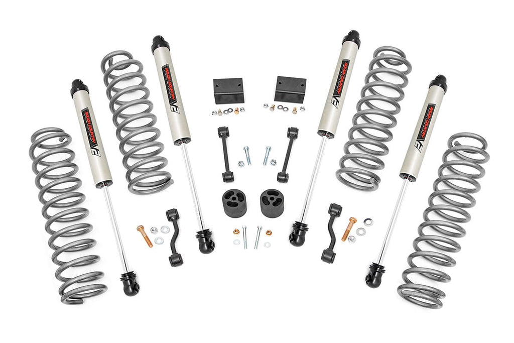 2.5 Inch Lift Kit | Coils | V2 | Jeep Wrangler Unlimited 4WD (2018-2023) | 67770