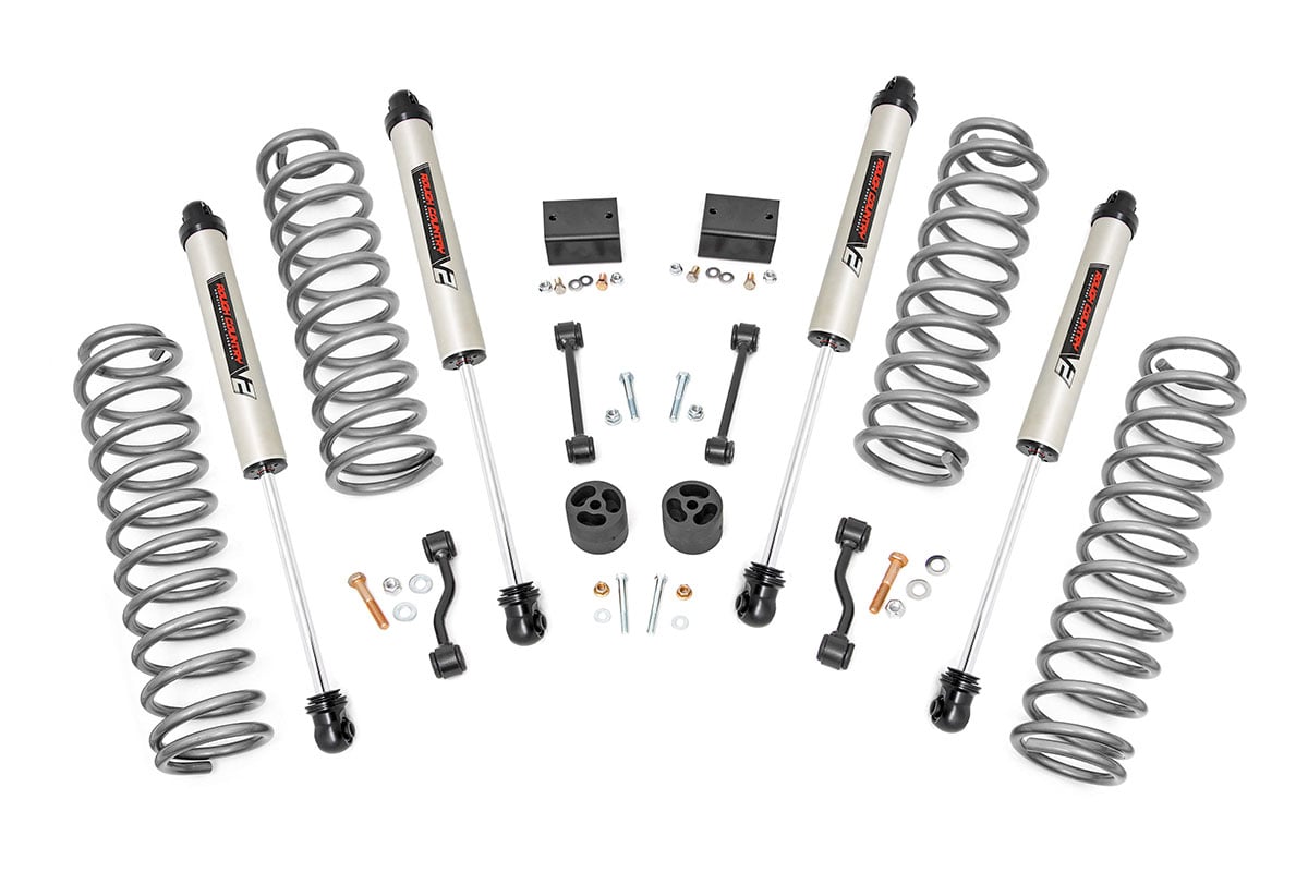 2.5 Inch Lift Kit | Coils | V2 | Jeep Wrangler Unlimited 4WD (2018-2023) | 67770