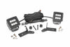 LED Light Kit | Hinge Mount | 2" Black Pair | Jeep Gladiator JT/Wrangler JL (18-25) | 70052