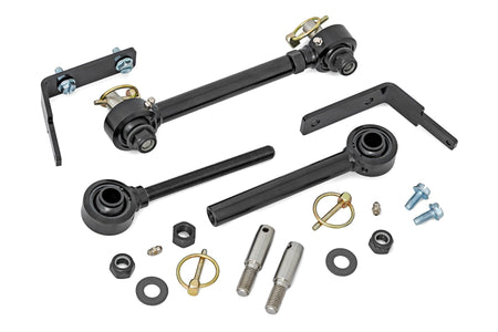 Rough Country | Quick Disconnect Sway Links | 3.5-6 Inch Lift | Jeep Gladiator JT/Wrangler JK/Wrangler Unlimited  | 11020