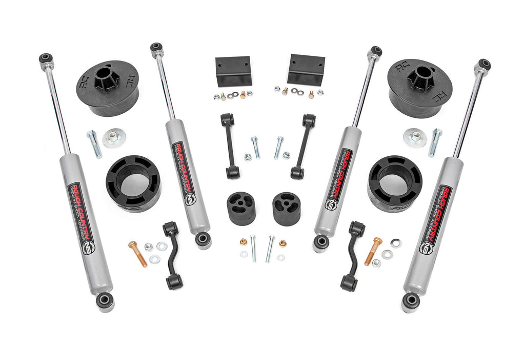 2.5 Inch Lift Kit | Spacers | N3 | Jeep Wrangler JL (18-23)/Wrangler Unlimited (18-23)  | 67730