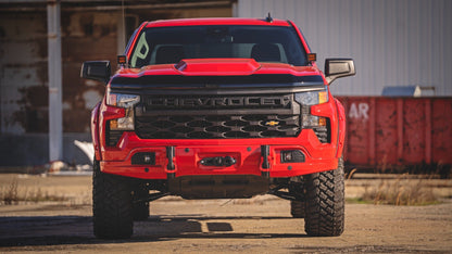 Rough Country | Hood Protector | Gloss Black | Chevy Silverado 1500 2WD/4WD (2019-2026) | HP10010-RCGB