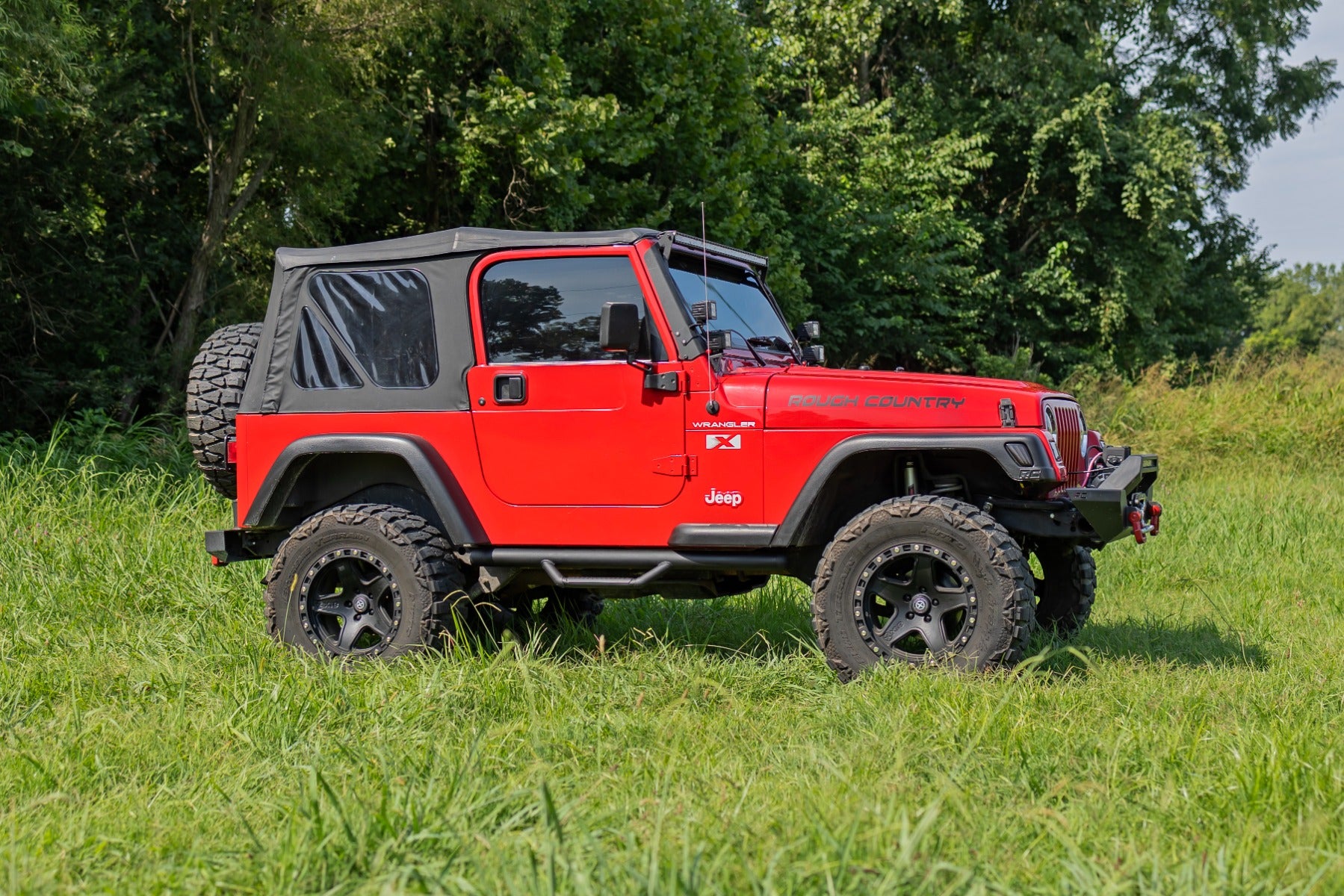 Nerf Steps | Full Length | Jeep Wrangler TJ 4WD (1997-2006) | RCJ9746A