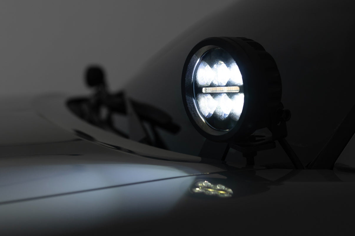 LED Light Kit | Ditch Mount | 2" Black Pair | Spot | Toyota Tacoma (16-23) | 71080