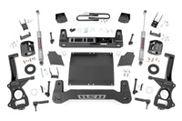 6 Inch Lift Kit | Mono Leaf Rear | Diesel | GMC Sierra 1500 2WD/4WD (2019-2024 & Classic) | 26631D
