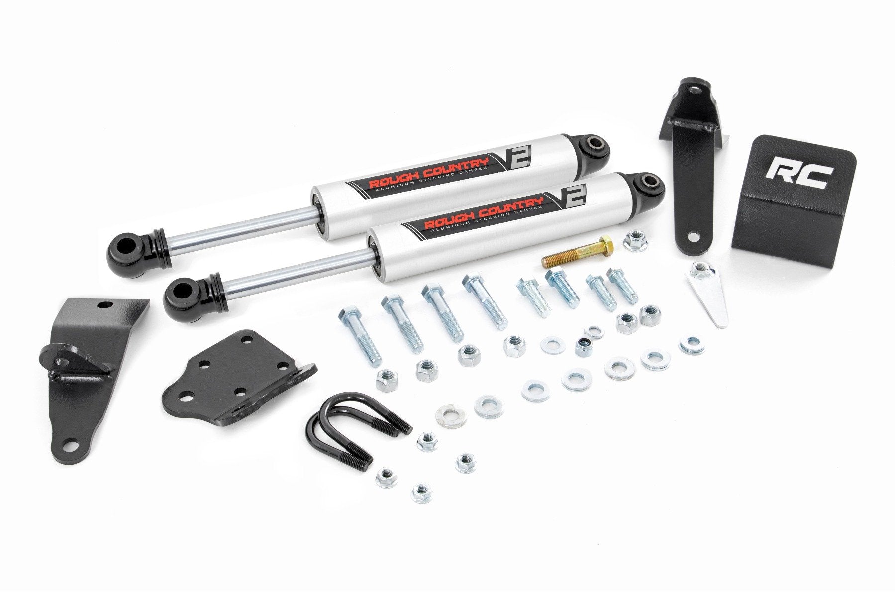 V2 Steering Stabilizer | Dual | 2-8 Inch Lift | Ram 2500 (10-13)/3500 (10-12)  | 8749570