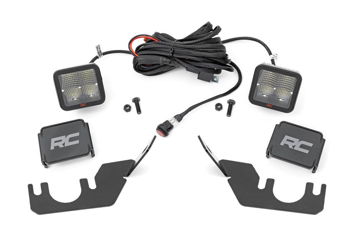 LED Light | Rear Mount | 2" Spectrum Pair | Kawasaki Teryx 1000/Teryx4 800  | 94009