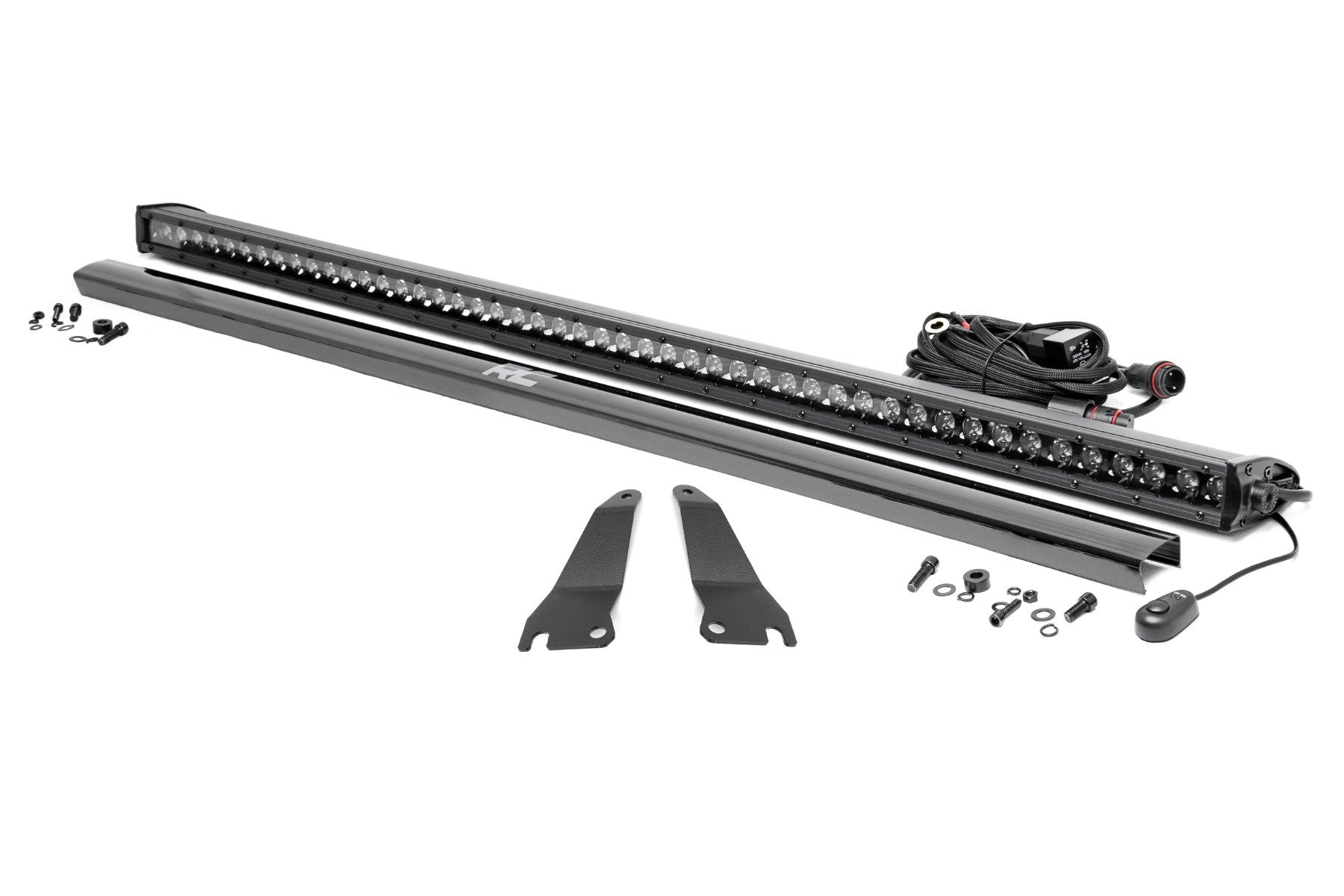 LED Light Kit | Cage Mount | 50" Black Single Row | Kawasaki Teryx 4 1000/Teryx4 800  | 94015