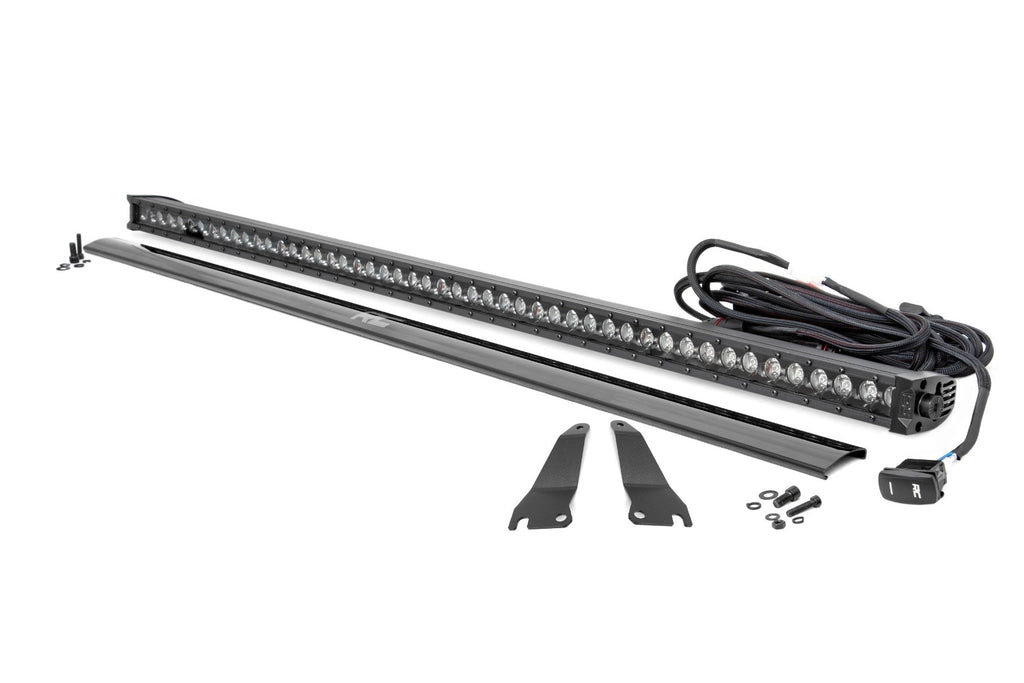LED Light Kit | Cage Mount | 50" Black Single Row | Kawasaki Teryx 1000/Teryx 4 1000  | 94016