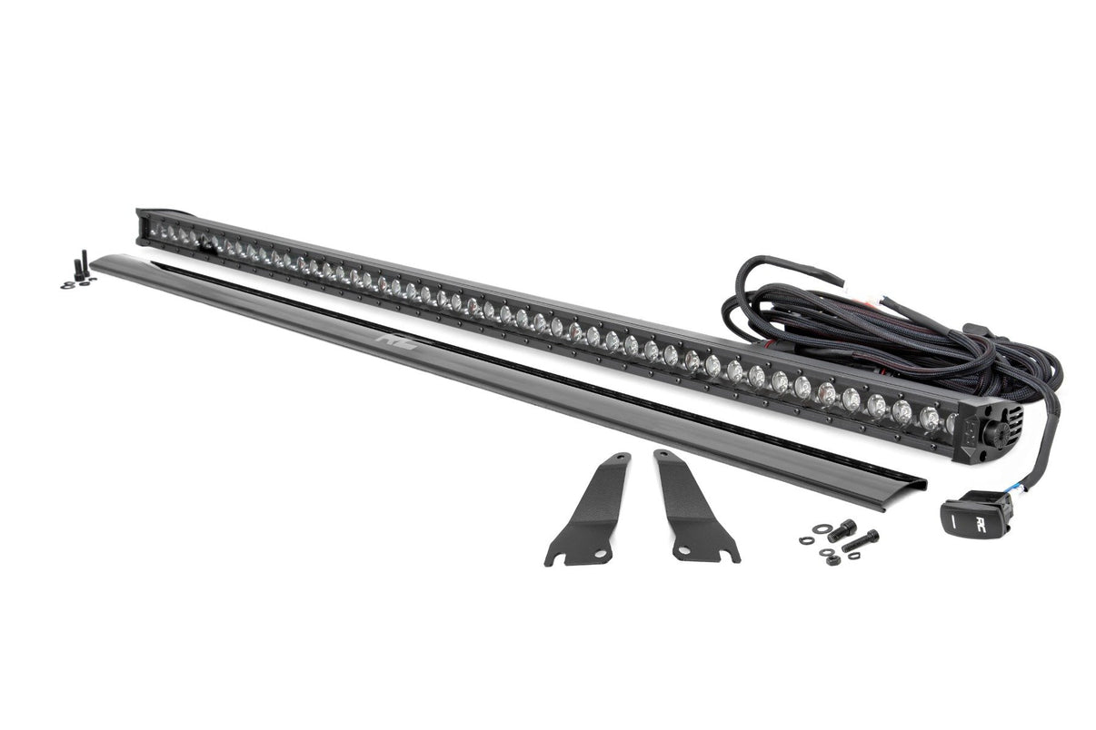 LED Light Kit | Cage Mount | 50" Black Single Row | Kawasaki Teryx 1000/Teryx 4 1000  | 94016