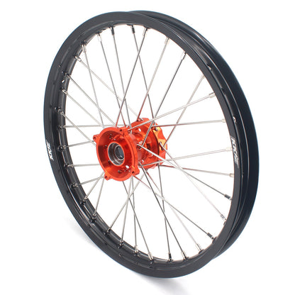 KKE 19/16 Factory Size Kids Big Wheels Rims Fit KTM SX 85 2025-2026 Orange
