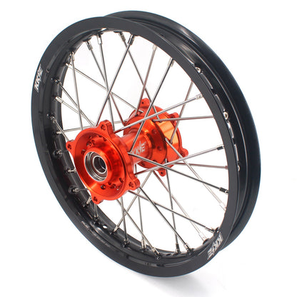 KKE 19/16 Factory Size Kids Big Wheels Rims Fit KTM SX 85 2025-2026 Orange