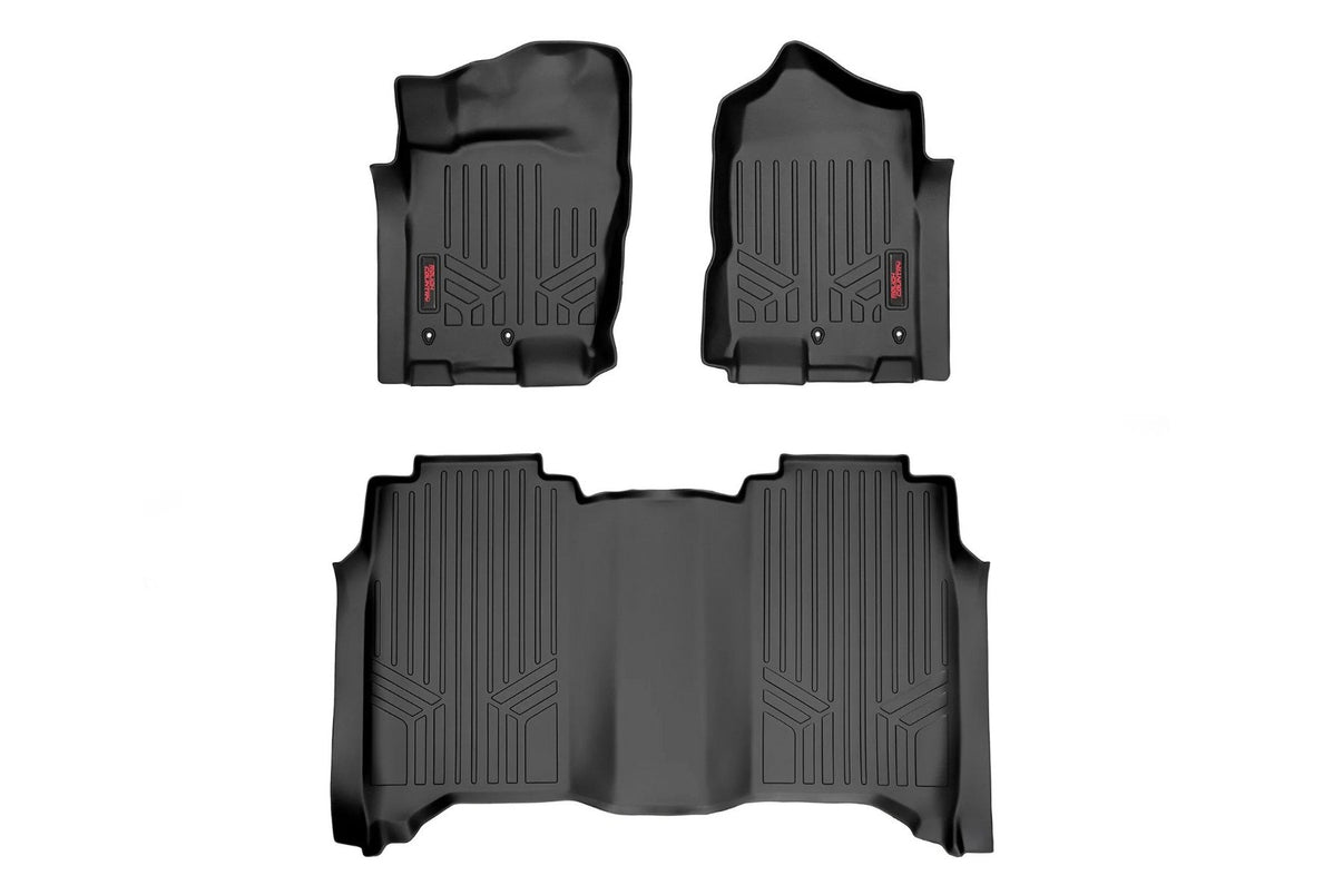 Floor Mats | FR & RR | Crew Cab | Nissan Titan (17-24)/Titan XD (16-24)  | M-81715