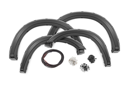 Pocket Fender Flares | PBJ Hydro Blue | Ram 2500/3500 2WD/4WD (2019-2024) | F-D10917A-PBJ