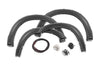 Rough Country | Pocket Fender Flares | PSE Silver Zynith | Ram 2500/3500 2WD/4WD (2019-2026) | F-D10917A-PSE
