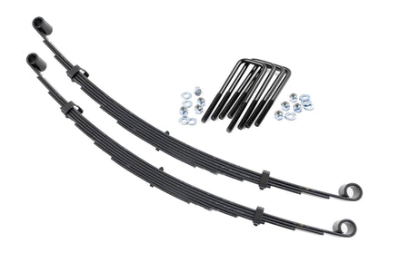 Front Leaf Springs | 4" Lift | Pair | Ford F-250 4WD (1977-1979) | 8013Kit