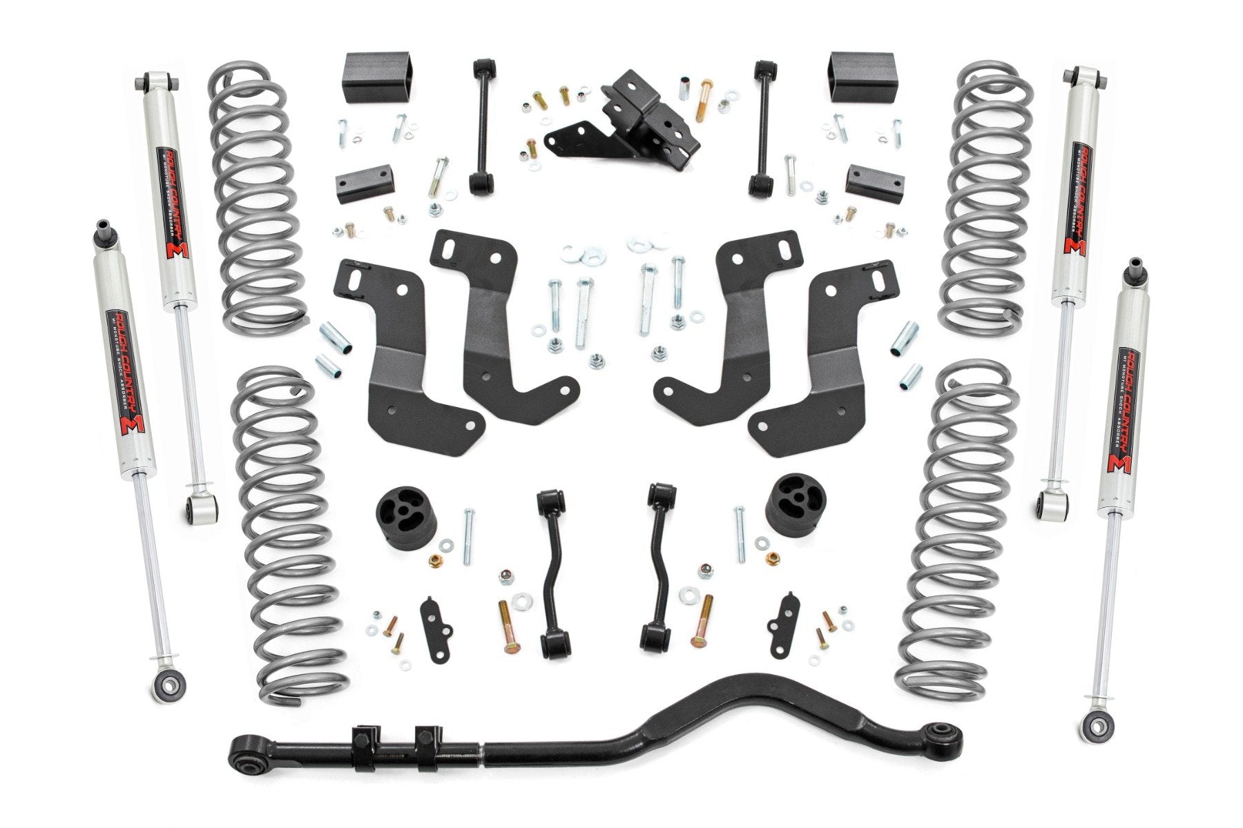3.5 Inch Lift Kit | C/A Drop | Stage 1 | M1 | Jeep Wrangler Unlimited (18-23) | 66840