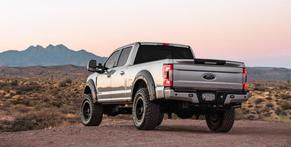 Rough Country | Fender Flares | Defender | G1 Absolute Black | Ford F-250/F-350 Super Duty (17-22) | A-F21112-G1
