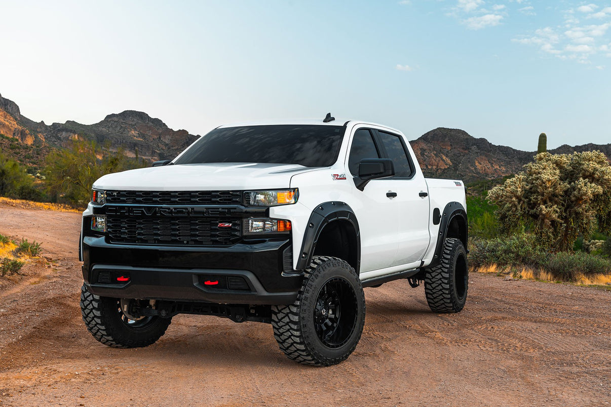 Fender Flares | Defender | G1K Deep Ocean Blue | Chevy Silverado 1500 2WD/4WD (19-25) | A-C12211-G1K