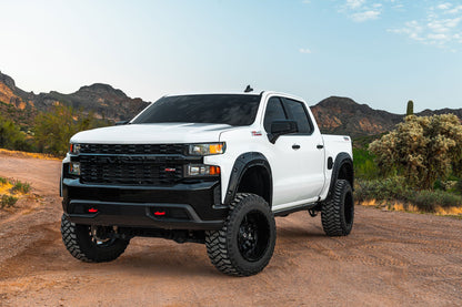 Fender Flares | Defender | GXN Deep Bronze | Chevy Silverado 1500 2WD/4WD (2019-2025 & Classic) | A-C12211-GXN