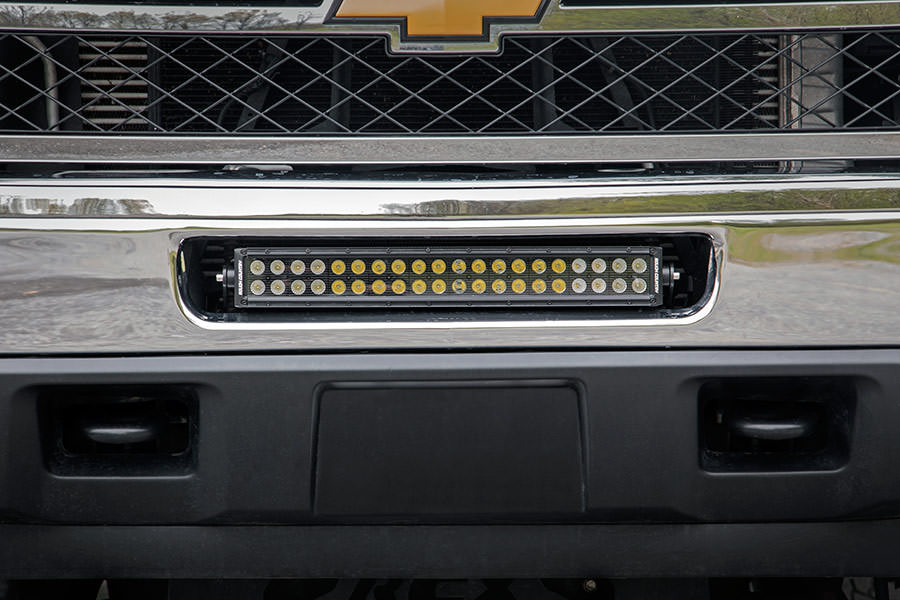 LED Light Mount | Bumper | 20" | Chevy Silverado 2500 HD 4WD (2011-2014) | 70522