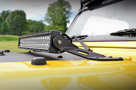 LED Light Mount | Hood | 20" | Jeep Wrangler TJ (97-06)/Wrangler Unlimited (04-06)  | 70210