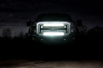 LED Light Kit | Grill Mount | 30" Black Single Row | Ford F-250/F-350 Super Duty (11-16) | 70770