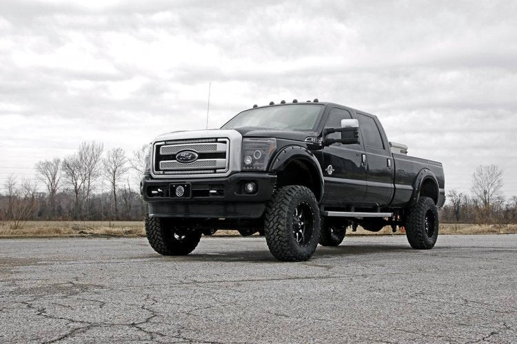 LED Light Kit | Grill Mount | 30" Black Single Row | Ford F-250/F-350 Super Duty (11-16) | 70770