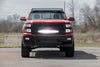 LED Light Kit | Behind Grille Mount | 30" Black Dual Row | White DRL | Chevy Silverado 1500 (14-15) | 70624