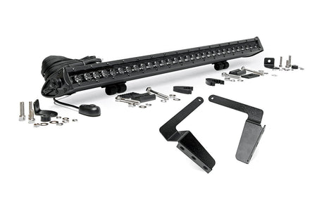 LED Light Kit | Bumper Mount | 30" Black Single Row | Toyota Tundra (14-21) | 70657