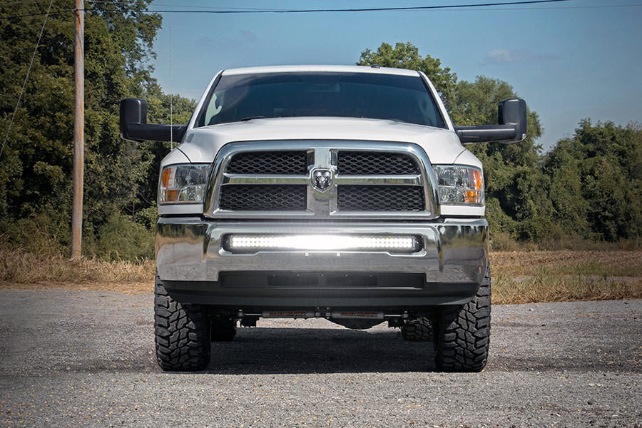 LED Light Kit | Bumper Mount | 40" Black Dual Row | Ram 2500/3500 4WD (10-18) | 70570B