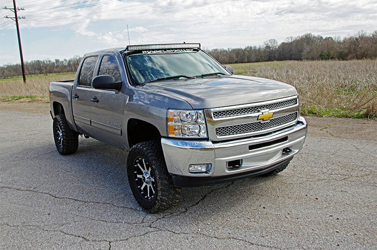 LED Light Mount | Upper Windshield | 50" Curved | Chevy/GMC 1500/1500 SUV/2500HD/3500HD (07-14) | 70507