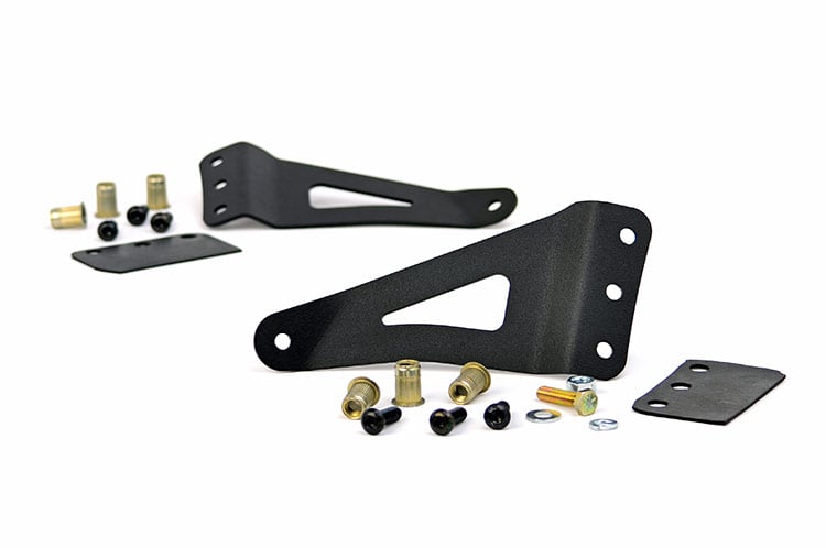 LED Light Mount | Upper Windshield | 50" Curved | Chevy/GMC 1500/1500 SUV/2500HD/3500HD (07-14) | 70507