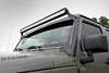 LED Light Mounts | Upper Windshield | 50" | Jeep Wrangler JK/Wrangler Unlimited (07-18) | 70504