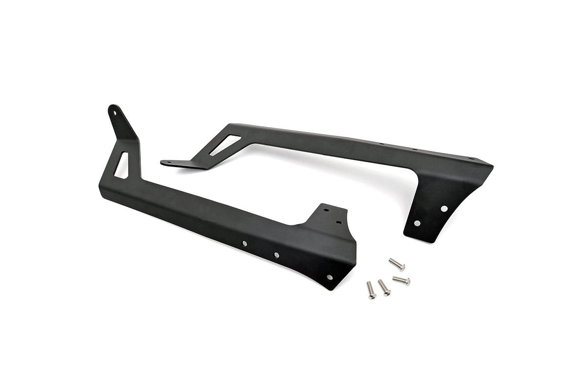 LED Light Mounts | Upper Windshield | 50" | Jeep Wrangler JK/Wrangler Unlimited (07-18) | 70504