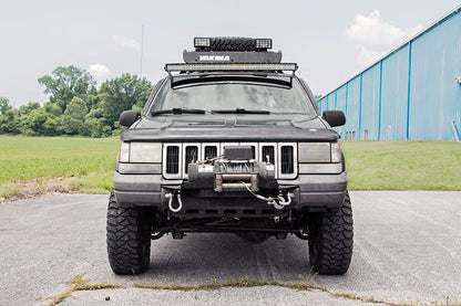 LED Light Mount | Upper Windshield | 50" Curved | Jeep Grand Cherokee ZJ (93-98) | 70567