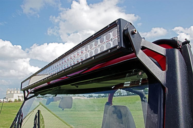 LED Light Mount | Upper Windshield | 50" Straight | Jeep Wrangler YJ (87-95) | 70508