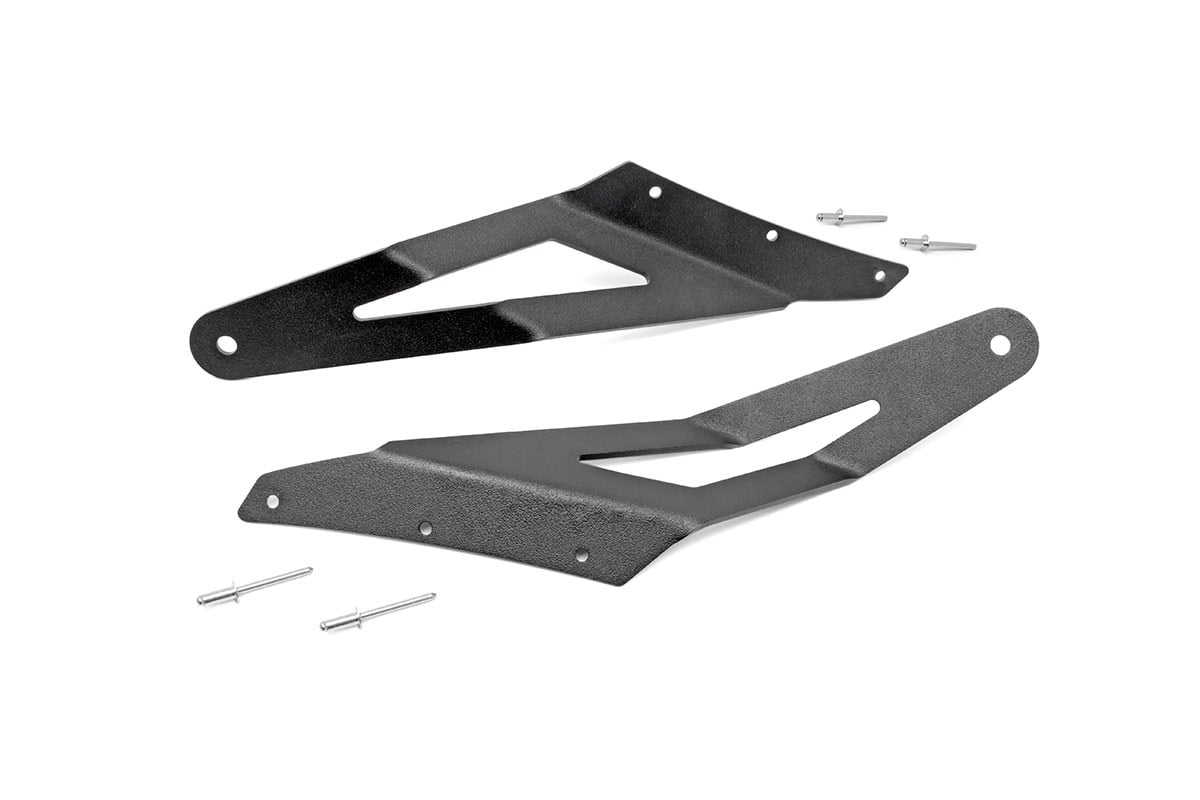 LED Light Mounts | Upper Windshield | 54" Curved | Dodge 2500/Ram 3500 (03-10) | 70538A
