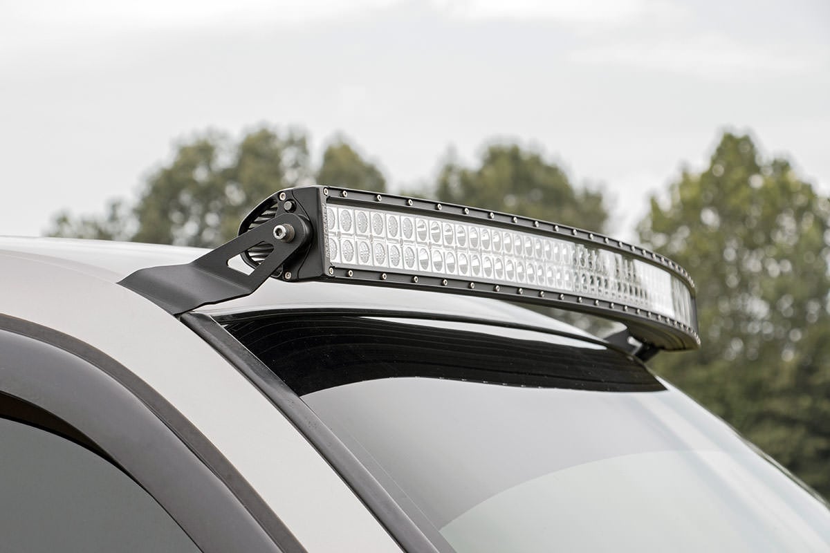 LED Light Mounts | Upper Windshield | 54" Curved | Chevy/GMC 1500 (99-06 & Classic) | 70539