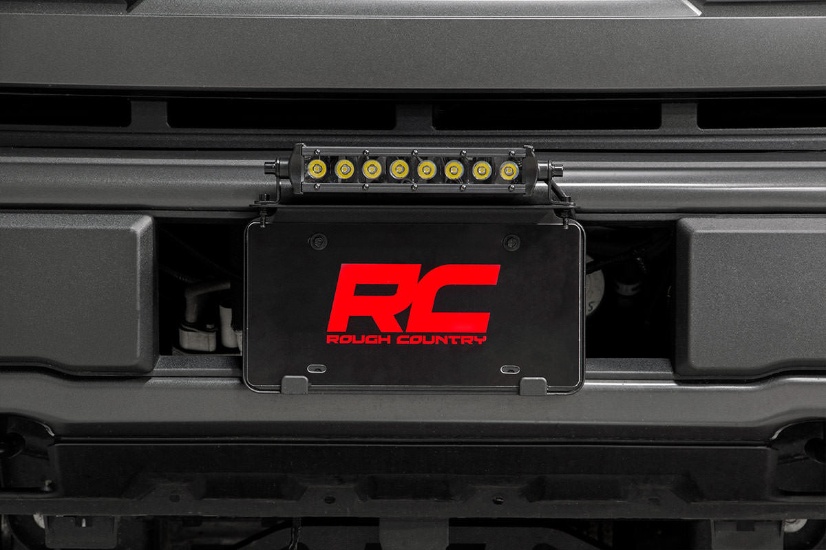 8 Inch Black Series LED Light Bar | Single Row | Cool White DRL | 70718BLDRL