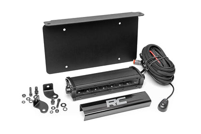 LED Light Kit | License Plate Mount | 8" Single Row Black Series | 70183