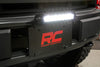 8 Inch Black Series LED Light Bar | Single Row | Amber DRL | 70718BLDRLA