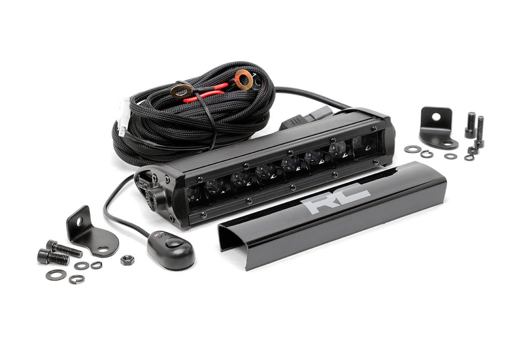 8 Inch Black Series LED Light Bar | Single Row | 70718BL