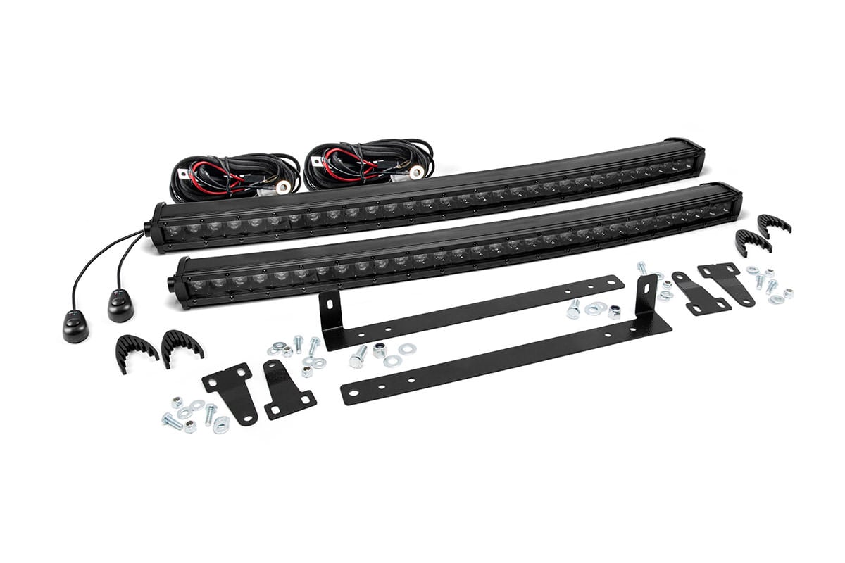 LED Light Kit | Grille Mount | Dual 30" Black Single Row | Ford F-150 (09-14) | 70662